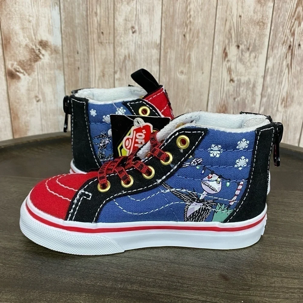 Vans x Disney’s Nightmare Before‎ Christmas Sk8-Hi Zip Christmastown Sneaker